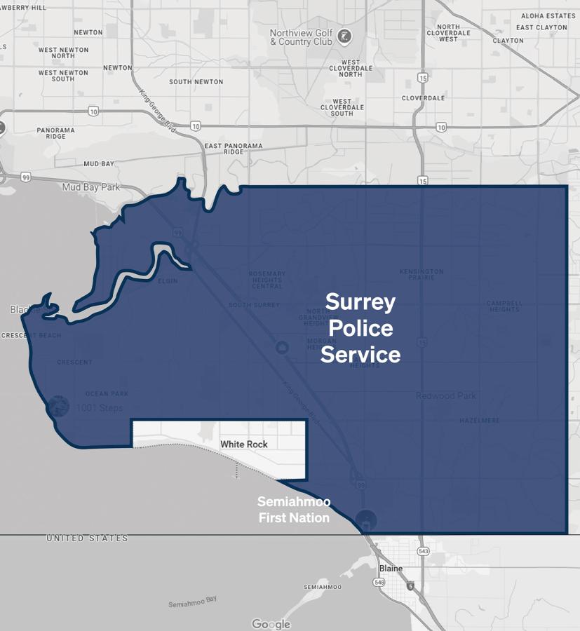 South Surrey - D5 Map